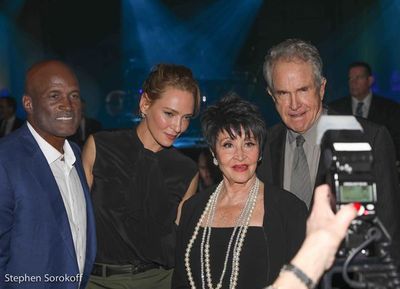 Kenny Leon, Uma Thurman, Chita Rivera, Warren Beatty Photo