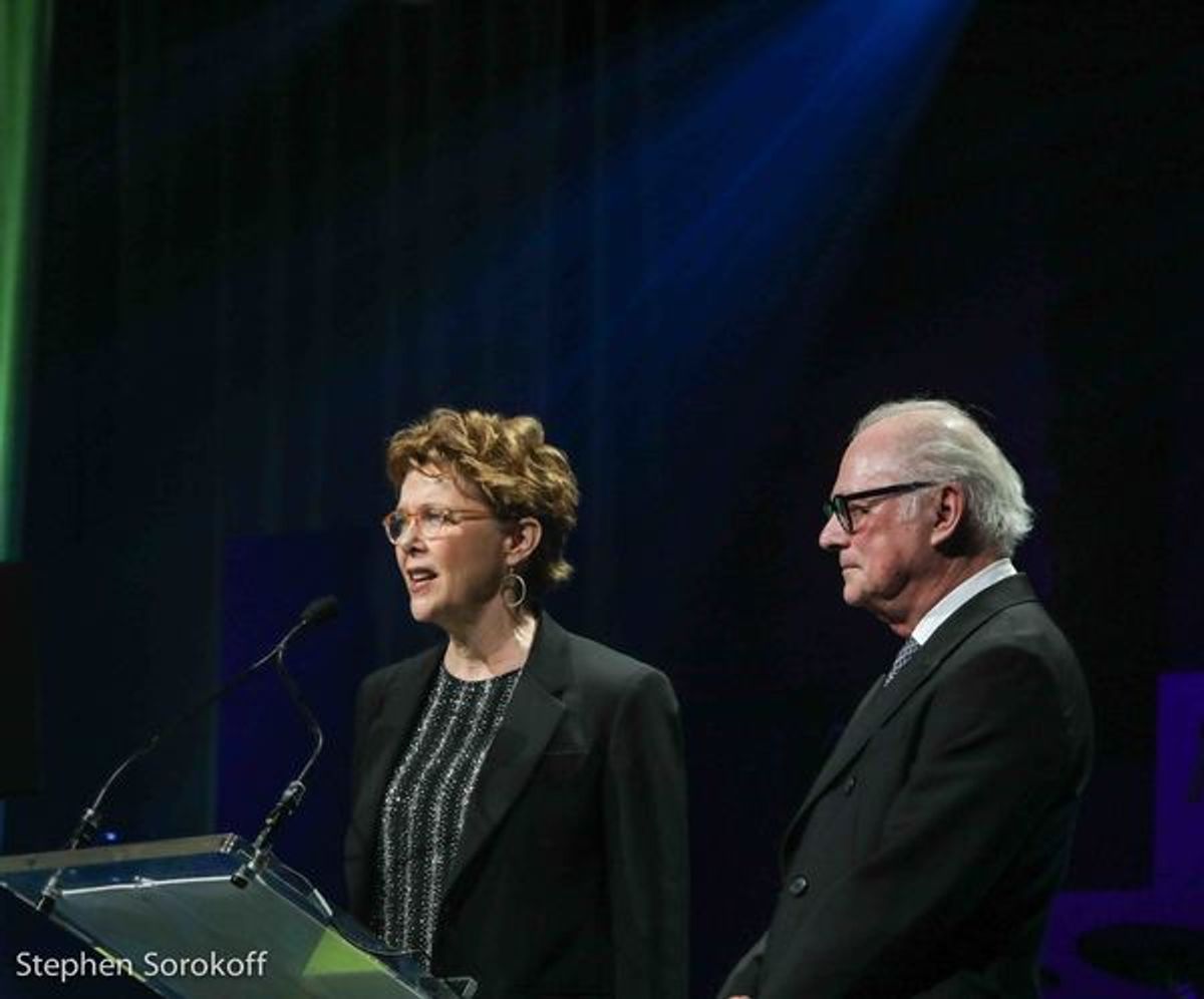 Annette Benning & Barry Levinson at 