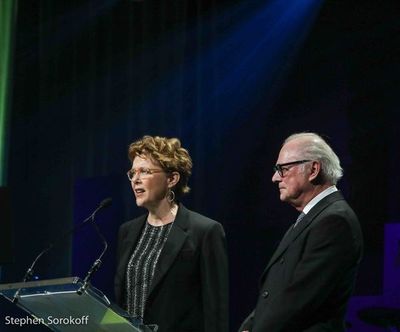Annette Benning & Barry Levinson Photo