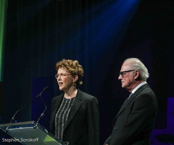 Annette Benning & Barry Levinson Photo