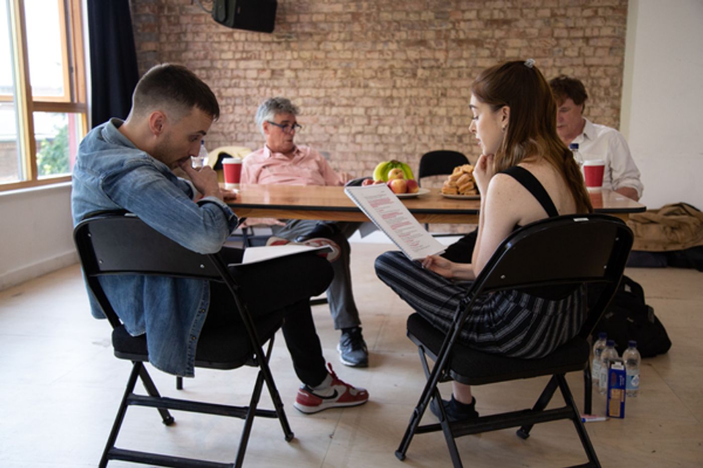 Photo Flash: Inside Rehearsal for BEIRUT at Park Theatre  Image