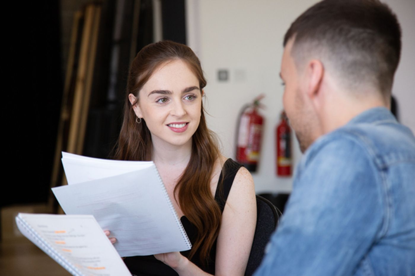 Photo Flash: Inside Rehearsal for BEIRUT at Park Theatre  Image