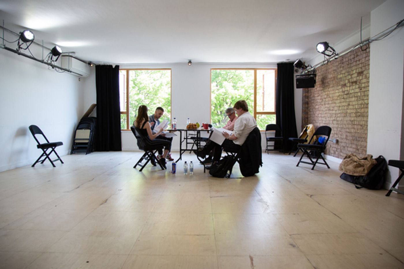 Photo Flash: Inside Rehearsal for BEIRUT at Park Theatre  Image