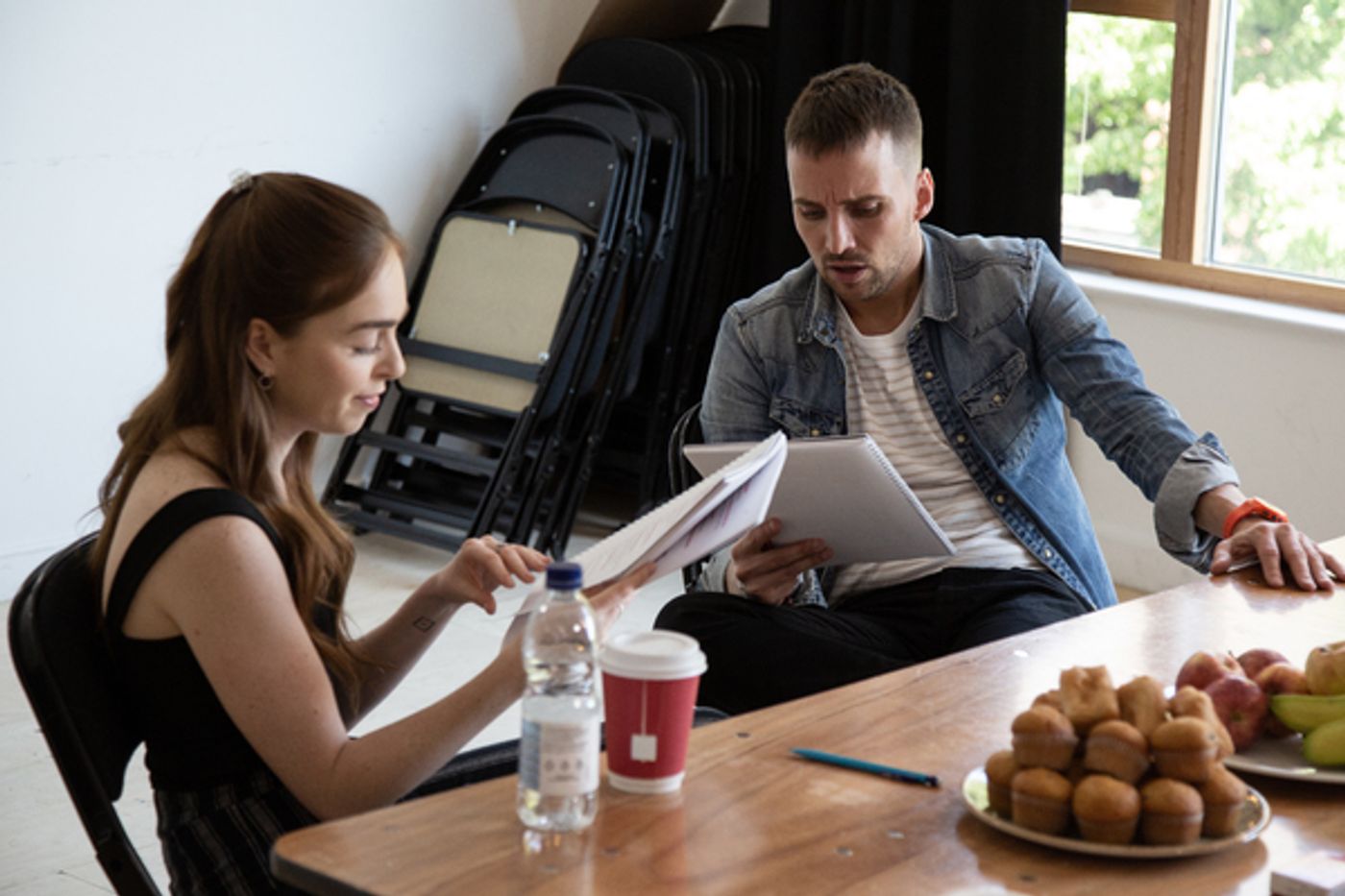 Photo Flash: Inside Rehearsal for BEIRUT at Park Theatre  Image