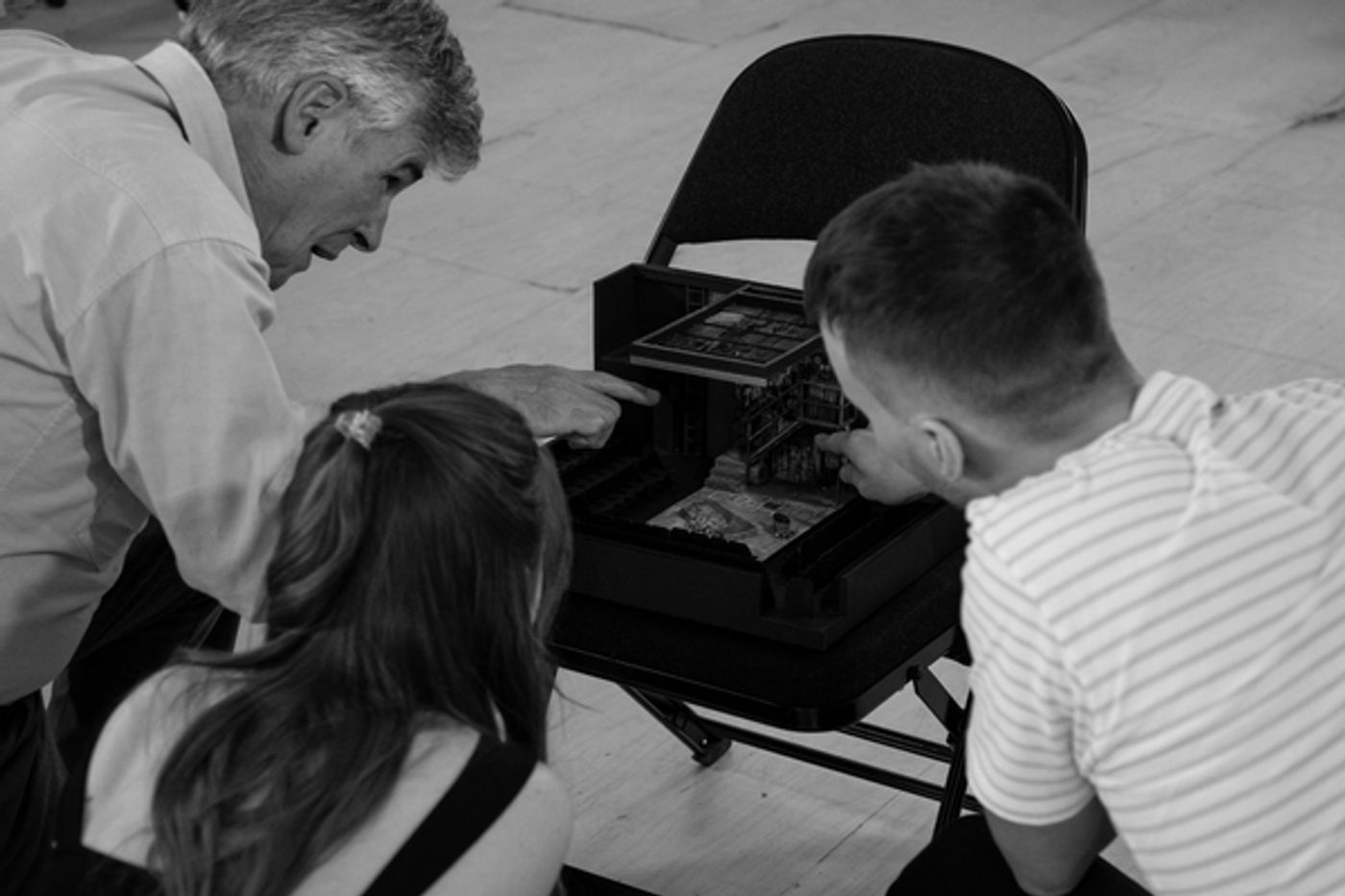 Photo Flash: Inside Rehearsal for BEIRUT at Park Theatre  Image