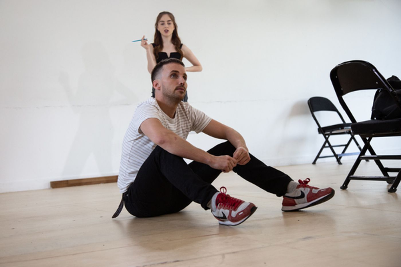 Photo Flash: Inside Rehearsal for BEIRUT at Park Theatre  Image