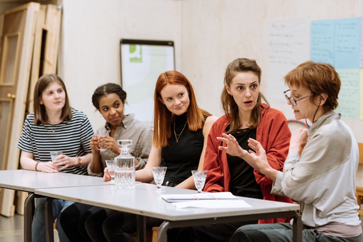 Photo Flash: First Look at Lia Williams in Rehearsals for THE PRIME OF MISS JEAN BRODIE at The Donmar Warehouse  Image