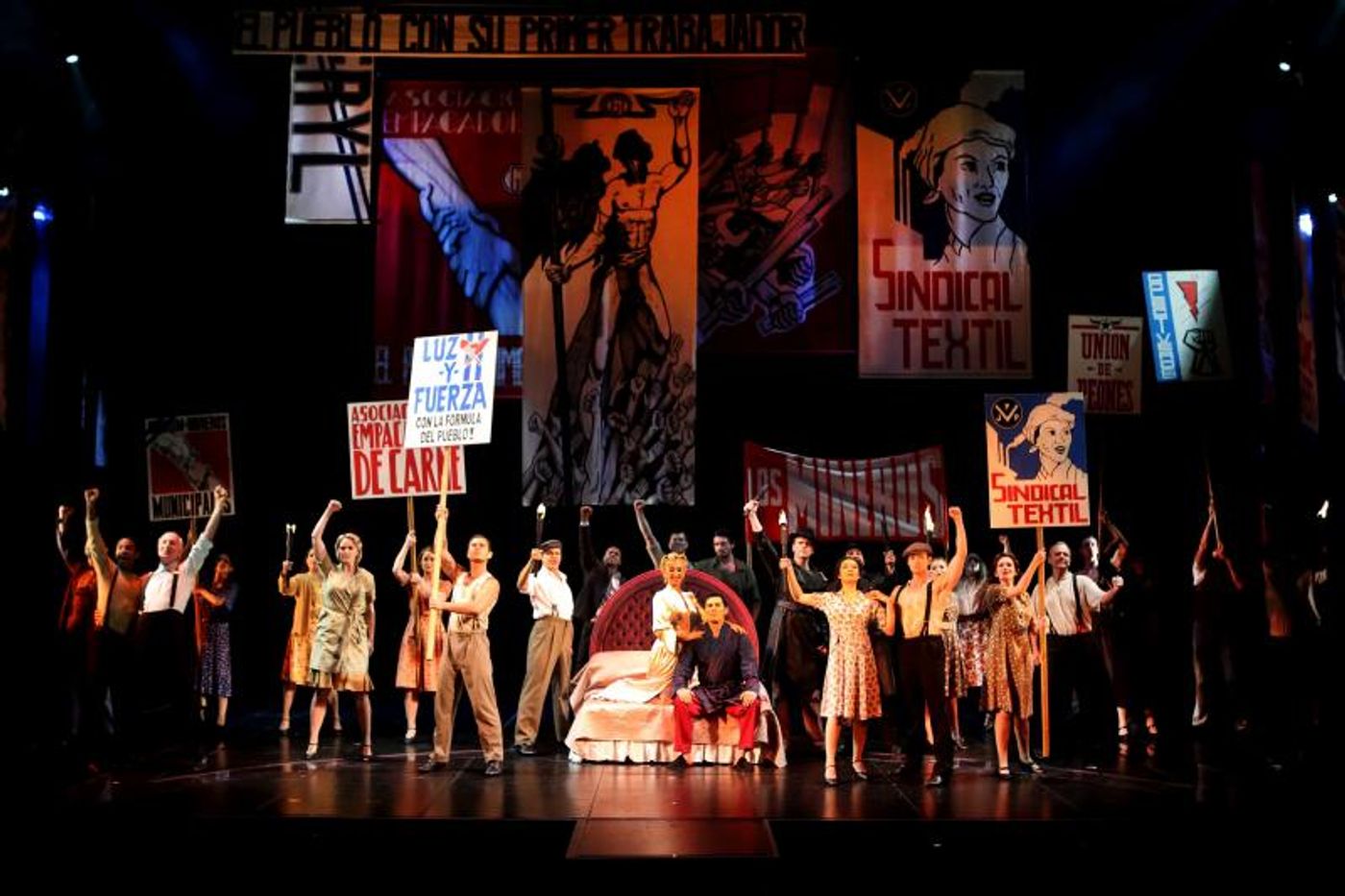 Review: Brechtian Affection - EVITA at Hong Kong Academy for Performing Arts  Image