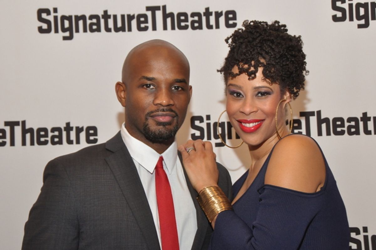 James Key & Dominique Morisseau(Playwright) at 