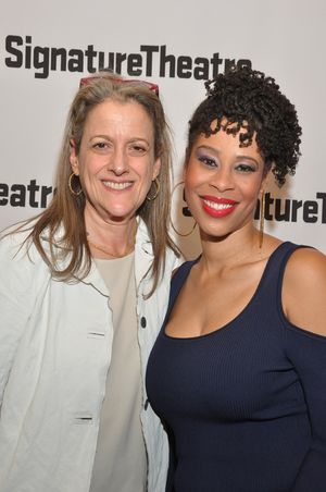 Guest & Dominique Morisseau(Playwright) Photo