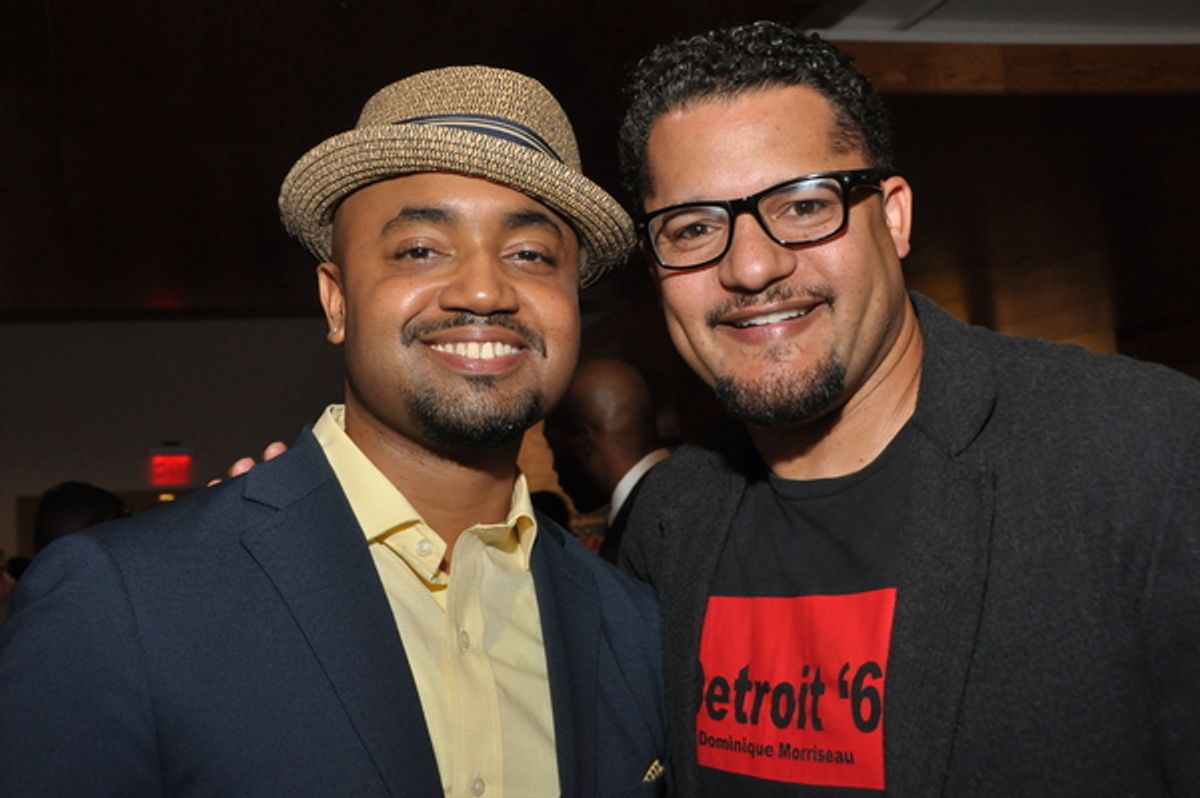 Francois Battiste & Brandon J. Dirden at 