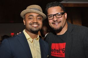 Francois Battiste & Brandon J. Dirden Photo