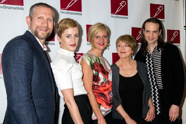 Tim Levy, Denise Gough, Marianne Elliot, Susan Brown, Jordan Roth Photo