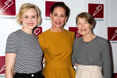 Alison Pill, Laurie Metcalf, Glenda Jackson Photo