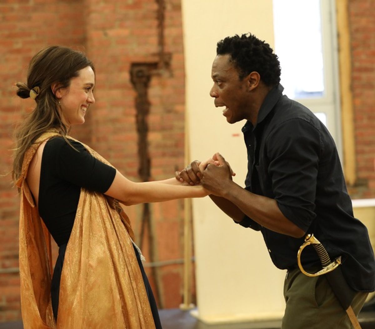 Heather Lind and Chukwudi Iwuji at 