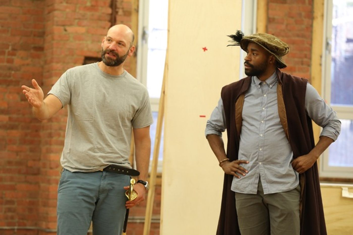 Photo Flash: In Rehearsal with The Public Theater's OTHELLO  Image