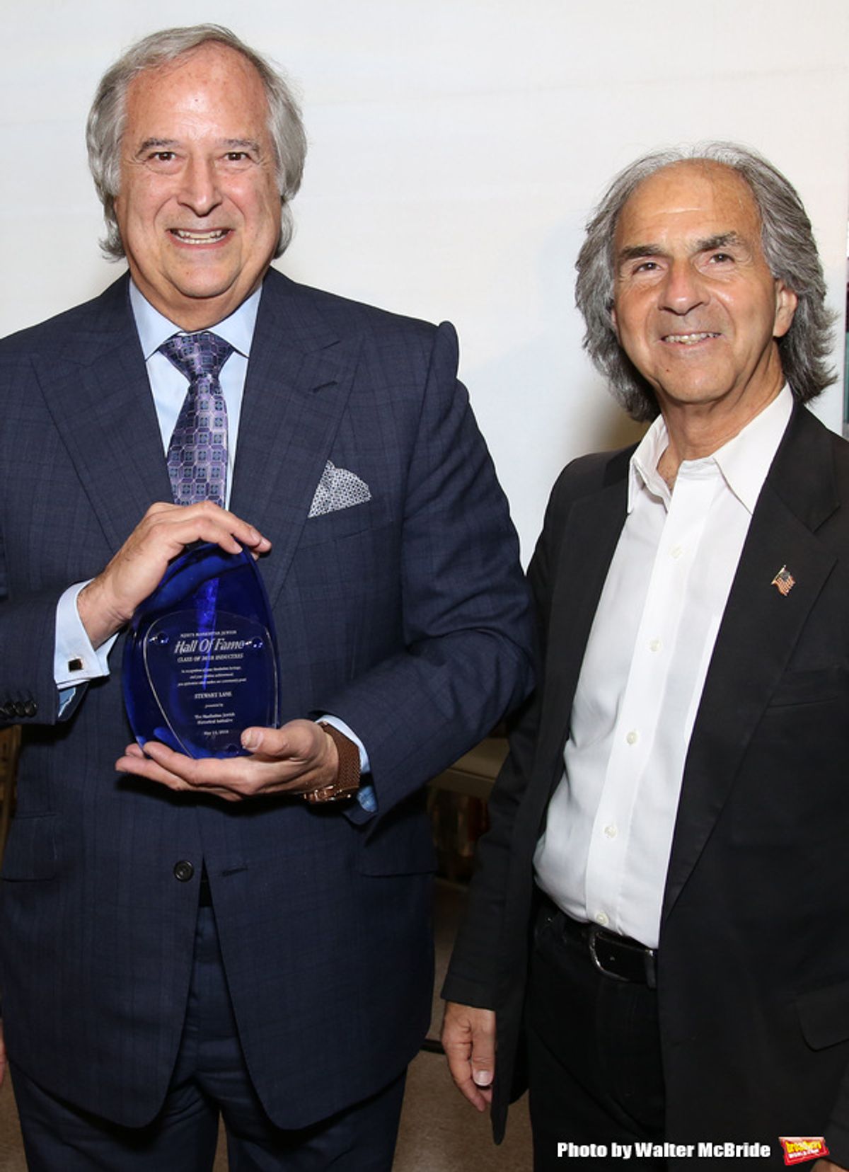 Stewart F. Lane and executive director Howard Teich at 