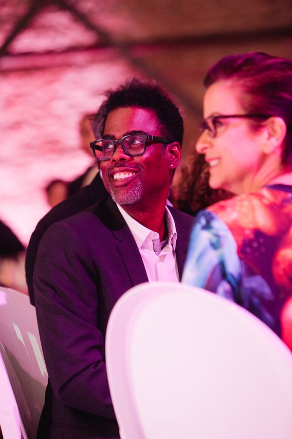 Chris  Rock  and  Artistic  Anna  D.  Shapiro   Photo