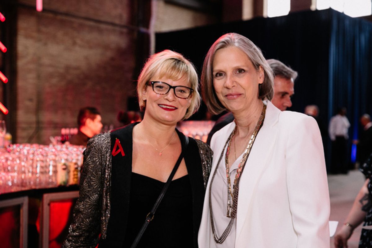Martha  Plimpton  and  Amy  Morton  at 