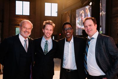 Kelsey  Grammer,  Christieâ€™s  Robbie  Gordy,  Chris  Rock  and  Rainn  Wilson  Photo