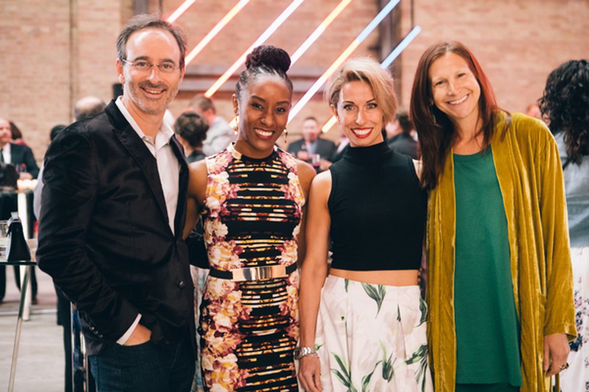 Eric Lefkofsky, Celeste M  Cooper, Audrey Francis,  Liz Lefkofsky  at 