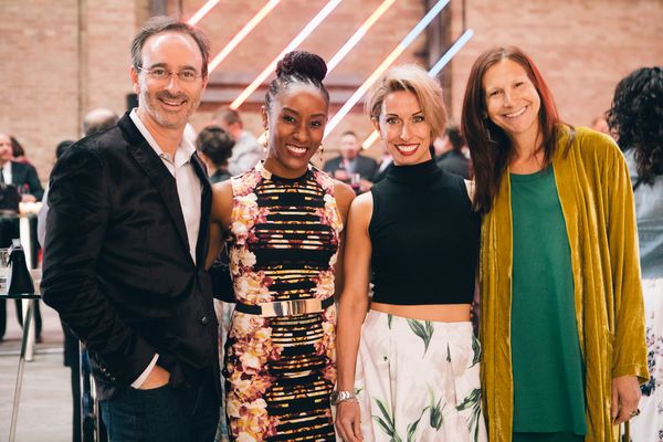 Eric Lefkofsky, Celeste M  Cooper, Audrey Francis,  Liz Lefkofsky  Photo