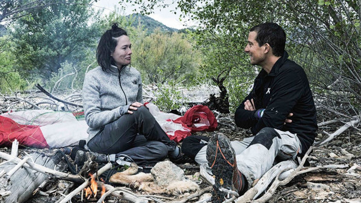 Photo Flash: GAME OF THRONES Star Lena Headey Joins Bear Grylls For RUNNING WILD  Image