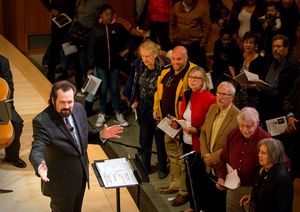 George Marriner Maull & Audience Photo