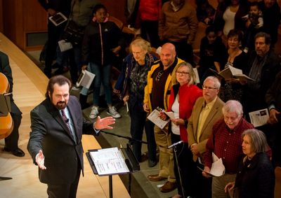 George Marriner Maull & Audience Photo