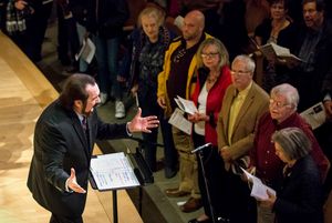 George Marriner Maull & Audience Photo