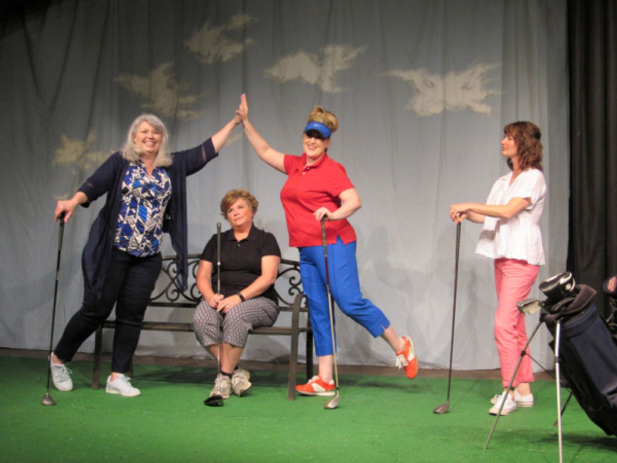 Paula Glen, Crystal Weeks, Michelle Mania, Seated - Denise Lacharite at 