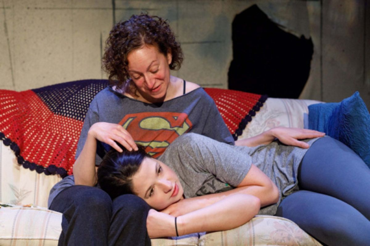 Tricia Rogers and Clara Byczkowski at 