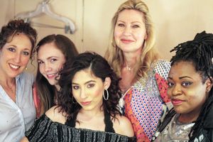 Courtney Balan, Celeste Rose, Brielle Von Hugel, Luba Mason, Allyson Kaye Daniel Photo