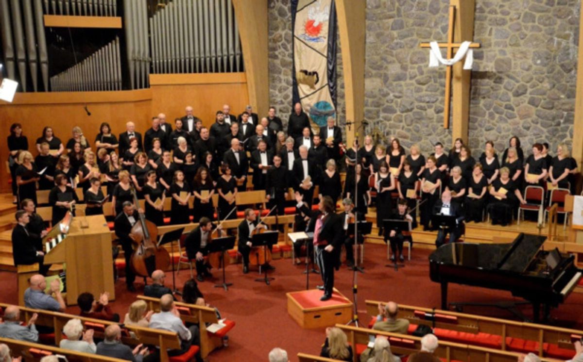 JASON TRAMM CONDUCTS THE MCS AND MAO CHAMBER ENSEMBLE WITH FEATURED SOLOISTS IN FAURE REQUIEM at 
