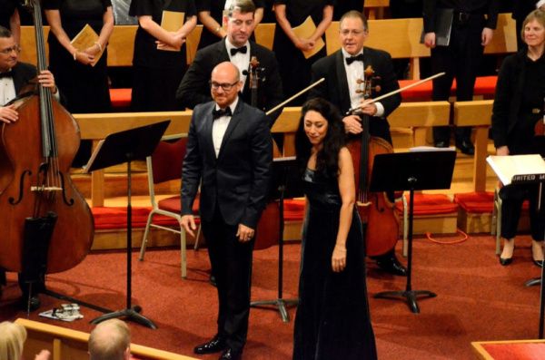 FAURE REQUEIEM VOCAL SOLOISTS JONATHAN SCOTT, BARITONE AND MAYA HOOVER MEZZO-SOPRANO Photo