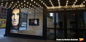 Theatre Marquee for Idina Menzel starring in The Roundabout Theatre Company productio Photo