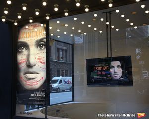 Theatre Marquee for Idina Menzel starring in The Roundabout Theatre Company productio Photo