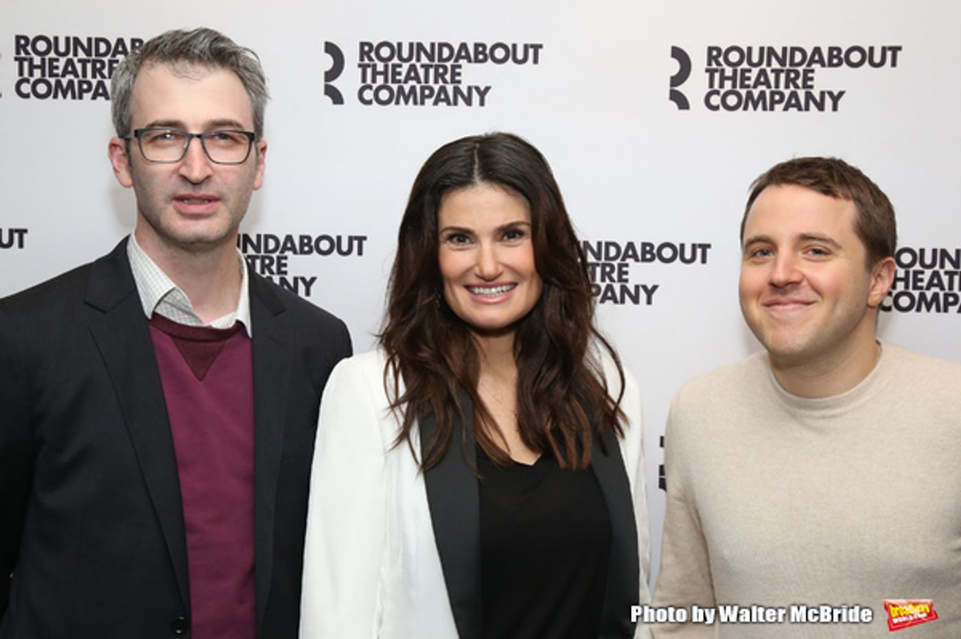 Photo Coverage: Idina Menzel and the Company SKINTIGHT Meet the Press!  Image