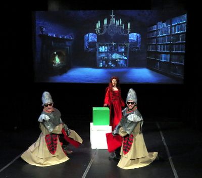 Emily Ramirez as Wicked Witch of the West. Photo