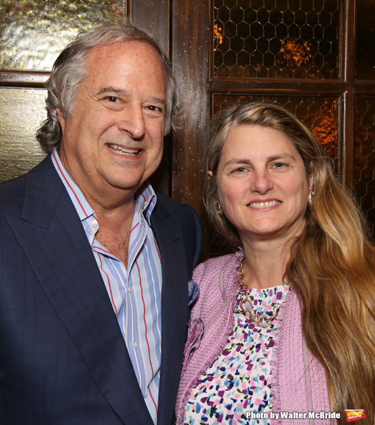 Stewart F. Lane and Bonnie Comley at 