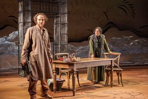 (from left) Haysam Kadri as Rasheed and Nadine Malouf as Laila @ BroadwayWorld (from left) Haysam Kadri as Rasheed and Nadine Malouf as Laila Photo