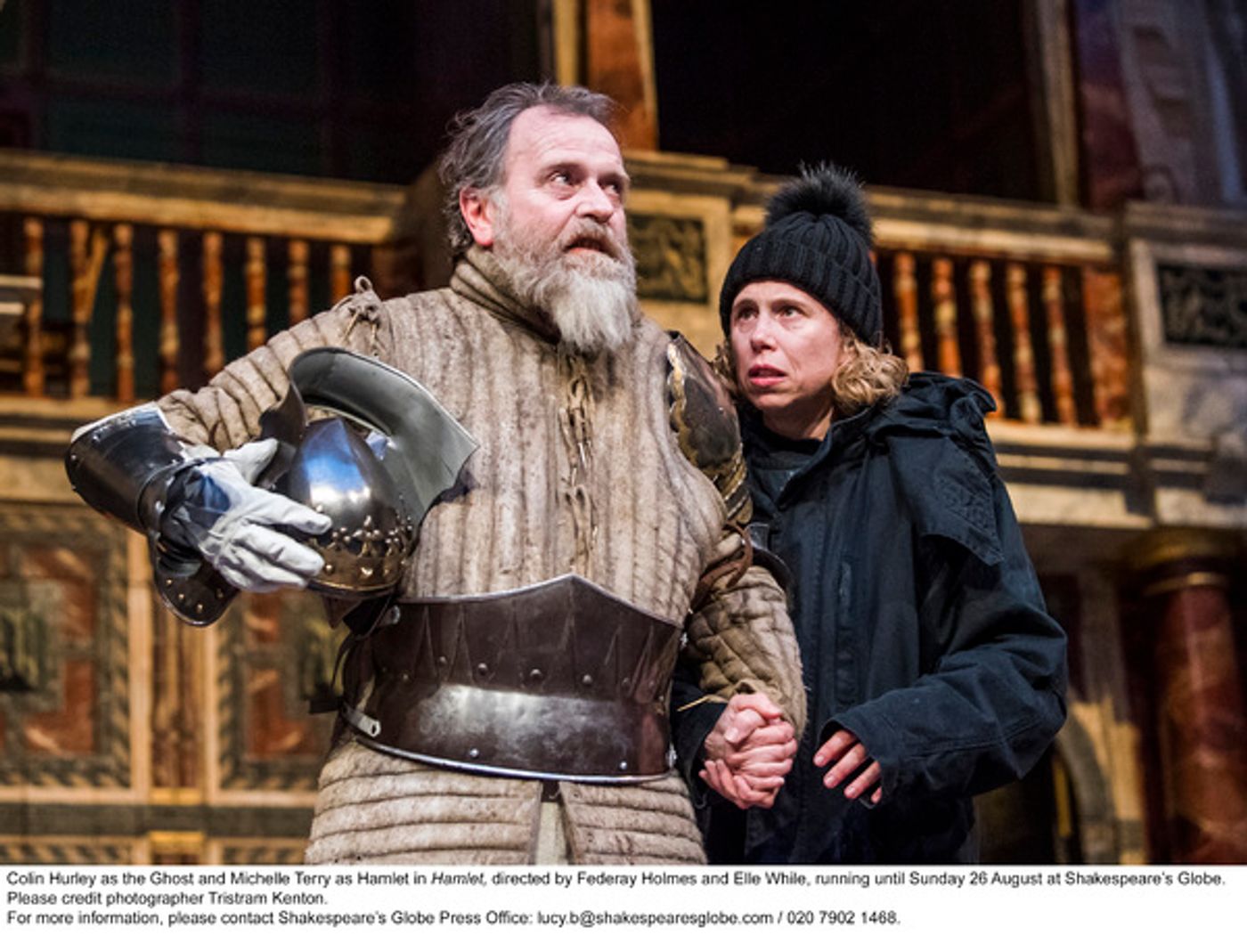 Photo Flash: First Look at HAMLET at Shakespeare's Globe  Image
