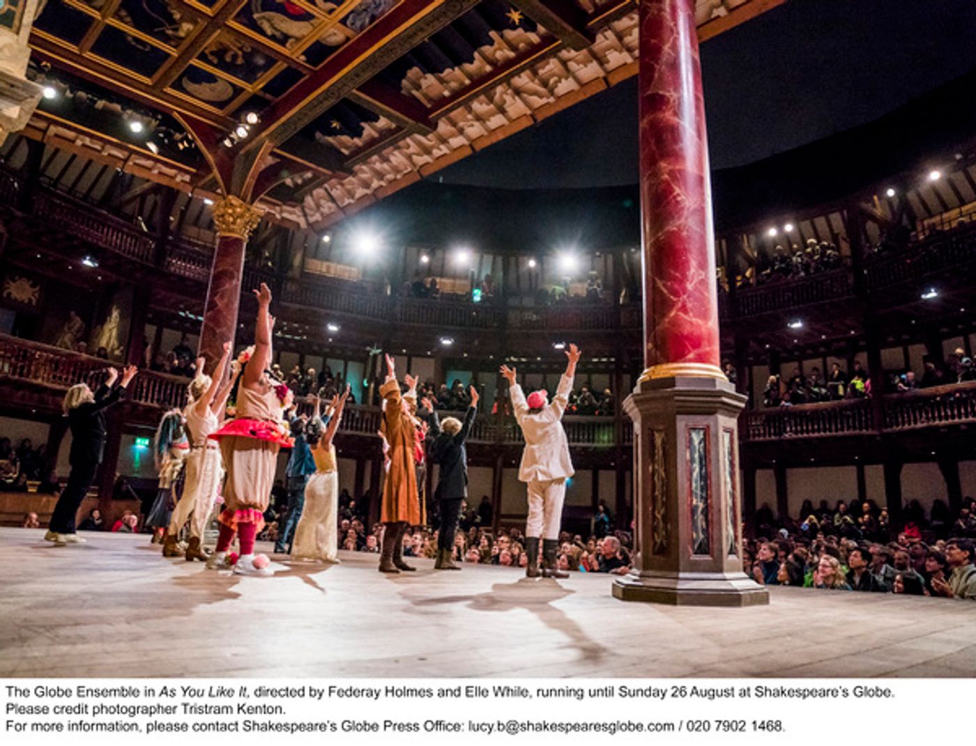 Photo Flash: First Look at AS YOU LIKE IT and HAMLET at Shakespeare's Globe  Image