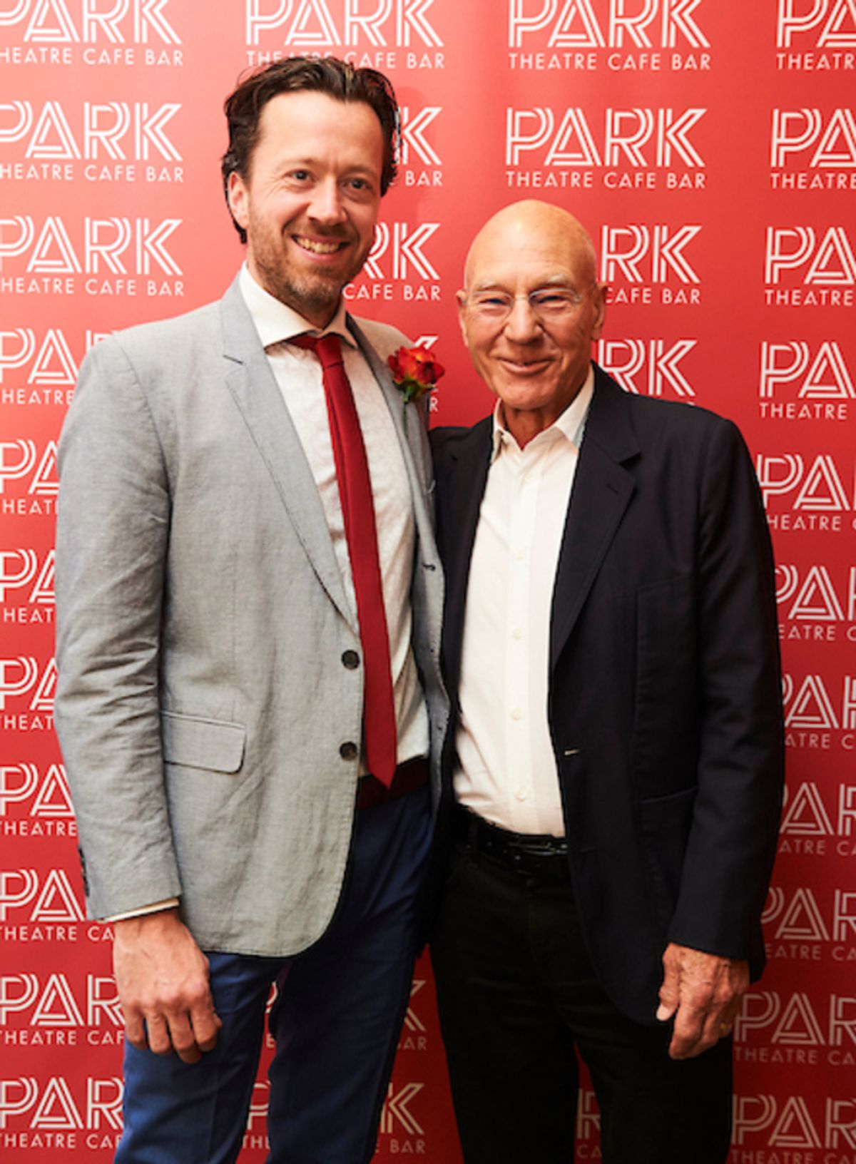 Jez Bond, Patrick Stewart at 