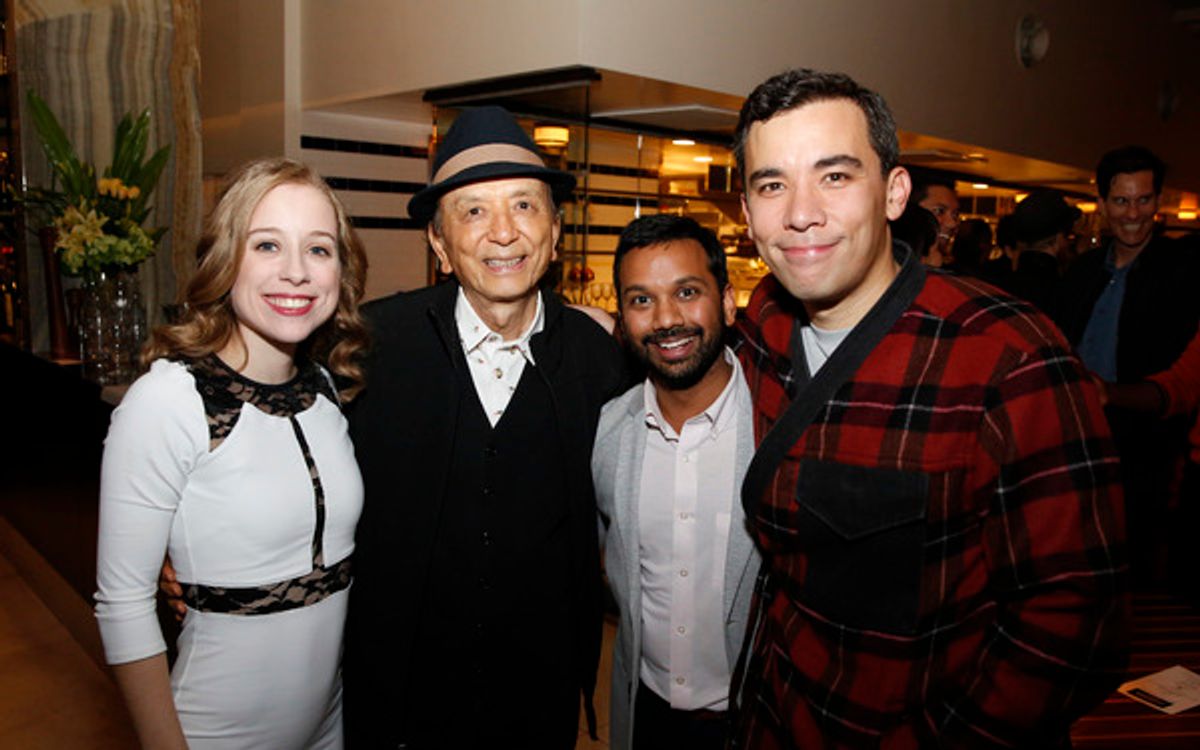 Alyse Alan Louis, James Hong, Snehal Desai Conrad Ricamora at 