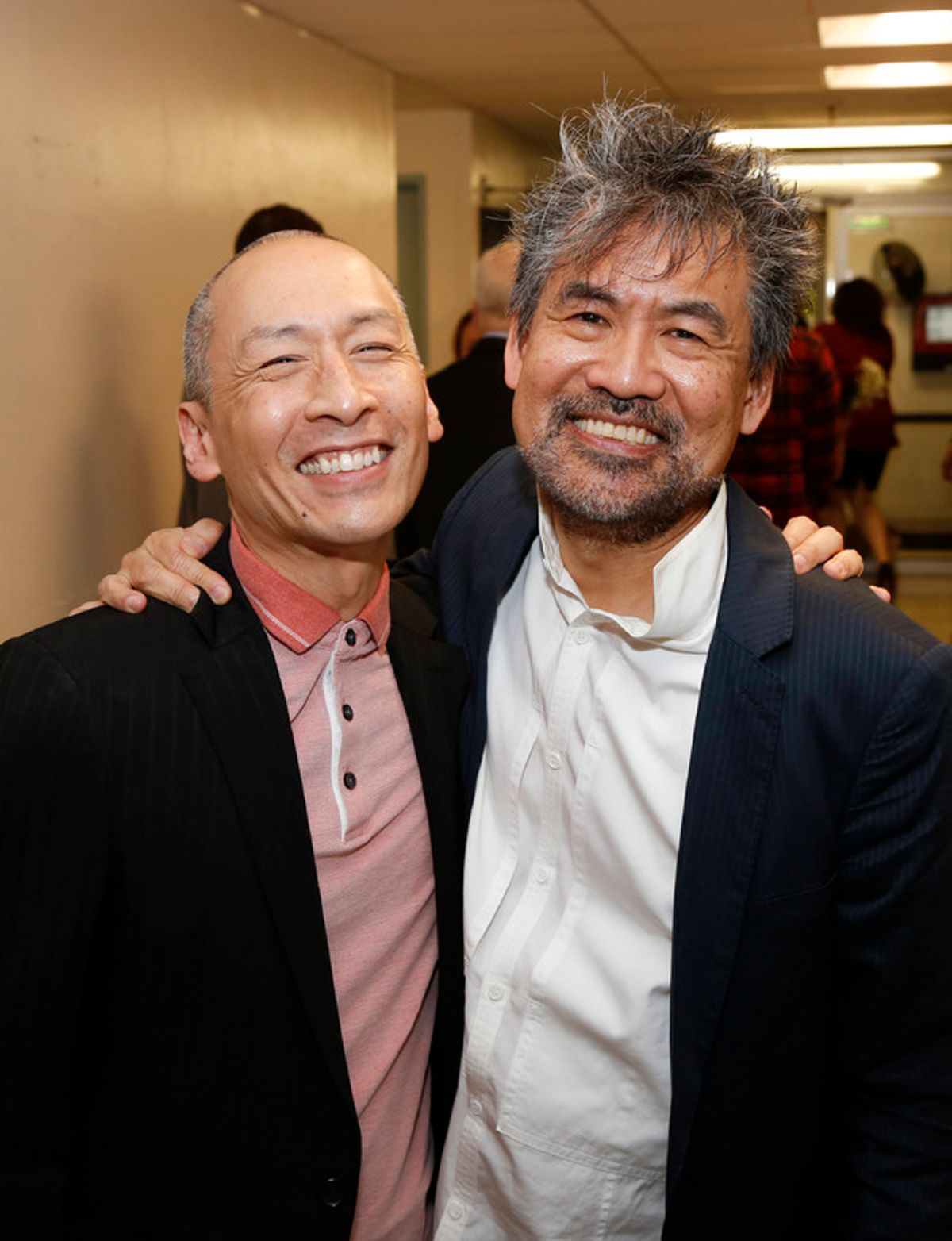 Francis Jue and David Henry Hwang at 