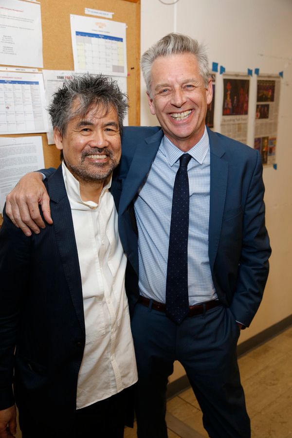 David Henry Hwang and Michael Ritchie Photo