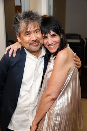 David Henry Hwang and Leigh Silverman @ BroadwayWorld David Henry Hwang and Leigh Silverman Photo