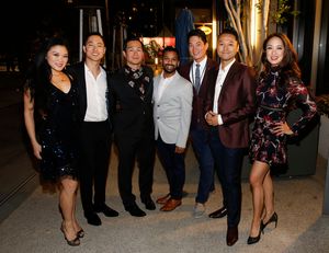 Kristen Faith Oei, Daniel May and Paul HeeSang Miller, Snehal Desai, Austin Ku, Billy Bustamante and Jaygee Macapugay @ BroadwayWorld Kristen Faith Oei, Daniel May and Paul HeeSang Miller, Snehal Desai, Austin Ku, Billy Photo