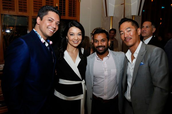 Jon Hoche, Ming-Na Wen, Snehal Desai and Leonardo Nam Photo